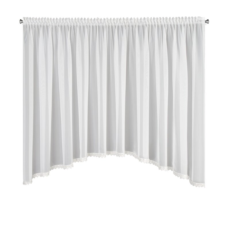 Firana gotowa Candy biała 400 X 150 cm – rozjaśnia wnętrze