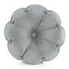 POSZEWKA FLOWER 41 O 37 CM SREBRNY
