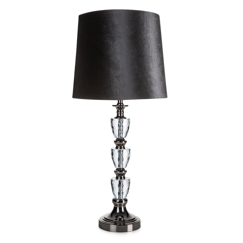 LAMPA ARIELA (02) 32 X 32 X 86 CM CZARNY