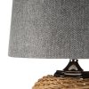 Lampa stołowa Pati stalowa O 38 x 78 cm – tworzy przytulną atmosferę