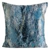Poszewka dekoracyjna Malia niebieska 45 X 45 CM – stylowy akcent