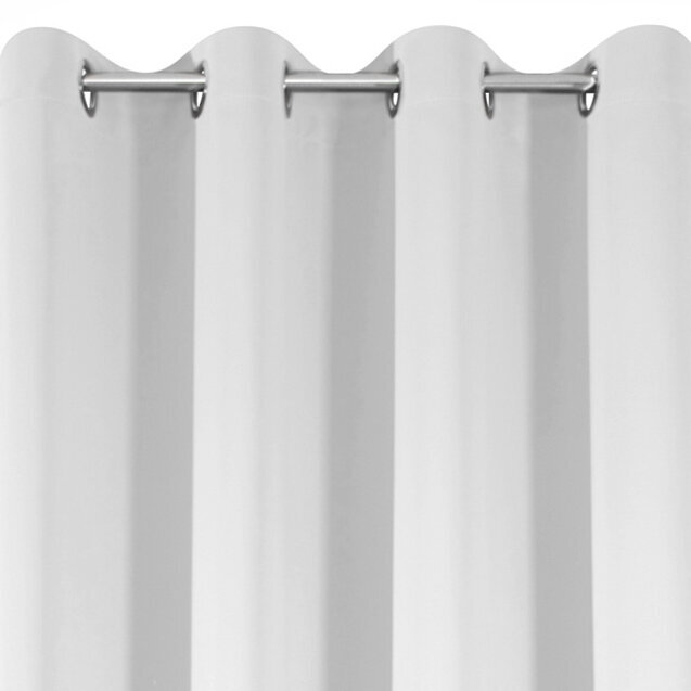 Zasłona gotowa Nerisa biała 140 x 250 cm – zaciemnia pomieszczenie