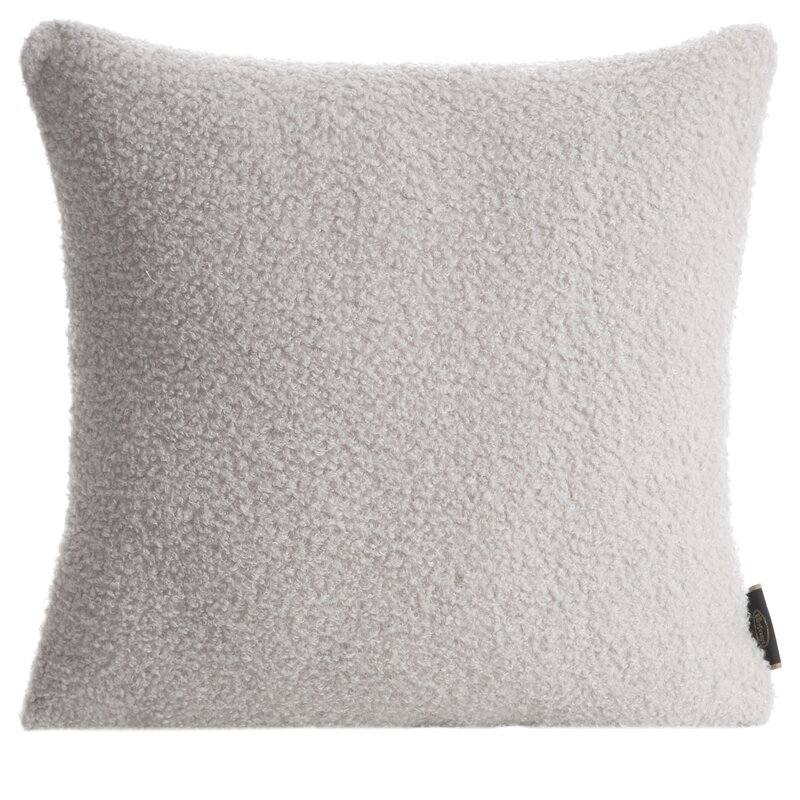 Poszewka Bukla srebrna 45 x 45 cm – doda przytulności