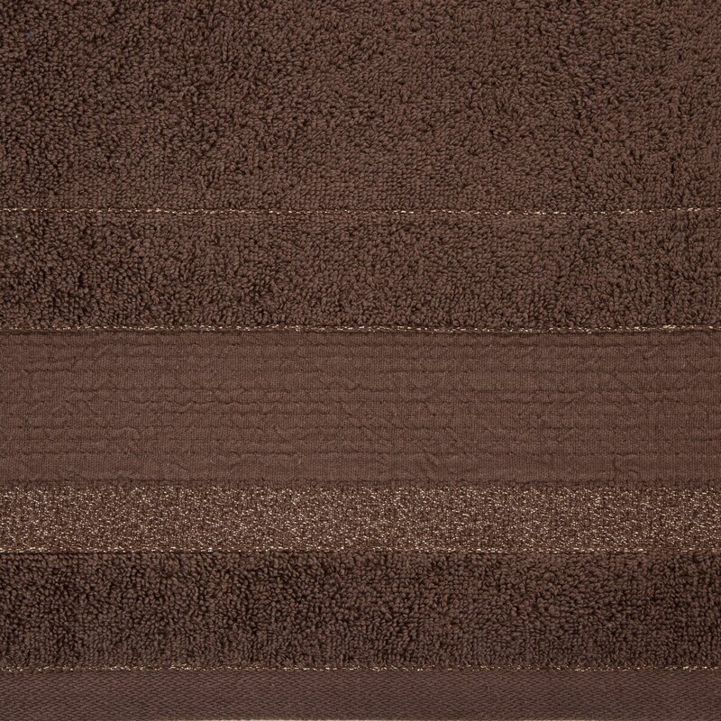 Ręcznik April 08 ciemnobrązowy 70 x 140 cm – miękki i chłonny