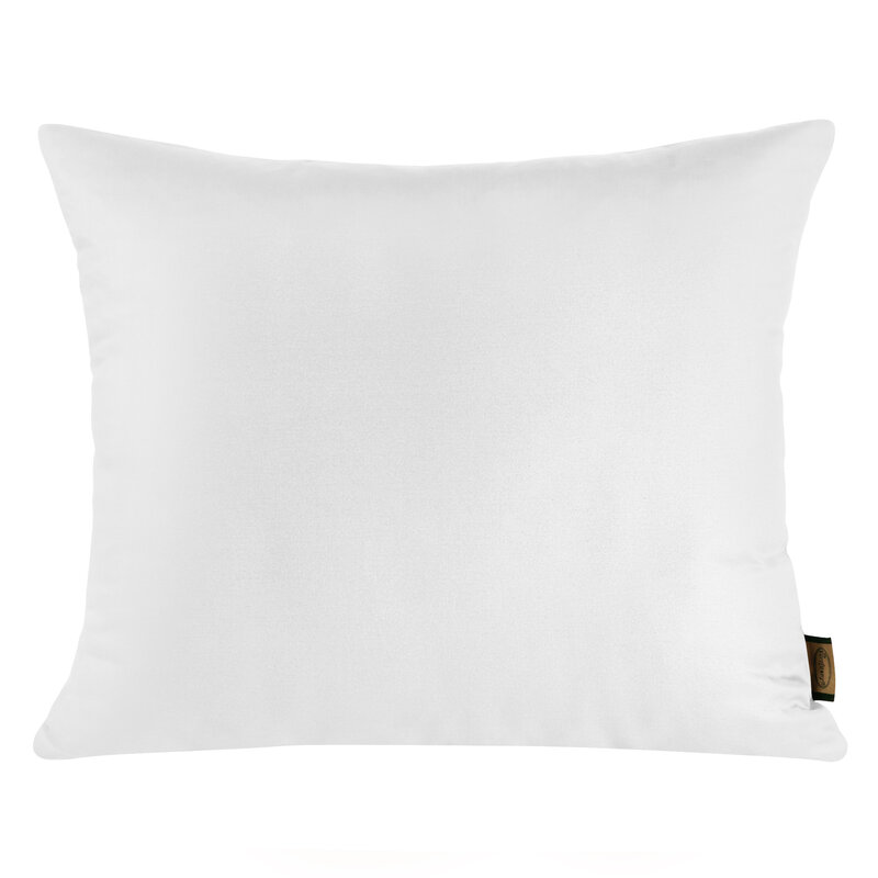 Poszewka bawełniana Nova biała 50 x 70 cm – gładka i elegancka
