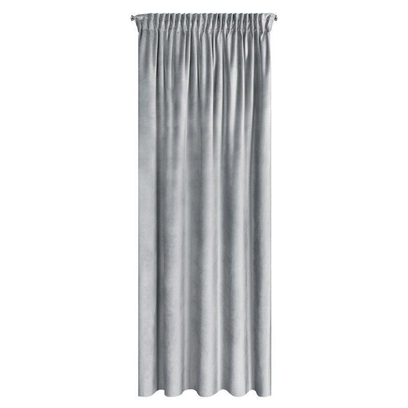 ZASŁONA GOTOWA MARLEN NA TAŚMIE 140 X 270 CM JASNOSREBRNY