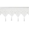 Firana gotowa Martha biała 150 x 30 cm – rozprasza światło
