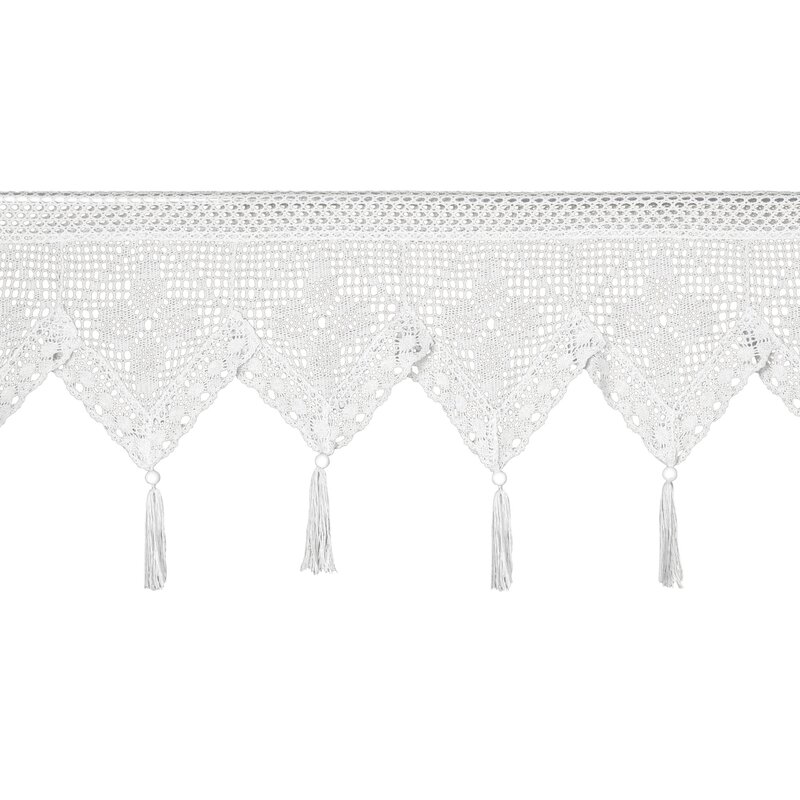 Firana gotowa Martha biała 150 x 30 cm – rozprasza światło