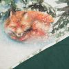 Komplet pościeli świątecznej Deer biały 220 x 200 cm – 100% bawełna
