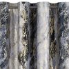 Zasłona gotowa Sofi stalowa 135 x 250 cm – zaciemnienie sypialni