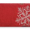 RĘCZNIK ŚWIATECZNY CHERRY02 70 X 140 CM CZERWONY