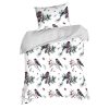 KOMPLET POŚCIELI ŚWIATECZNEJ FINN01 160 X 200 CM BIAŁY