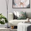 Poszewka velvet zielona 45 x 45 cm – wprowadza egzotykę
