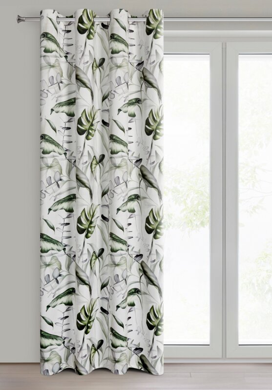 Zasłona gotowa Ellen biała 140 x 250 cm – zaciemniająca wnętrze