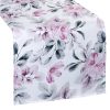 Bieżnik GARDEN biały 40 X 140 CM – idealny na taras i do jadalni