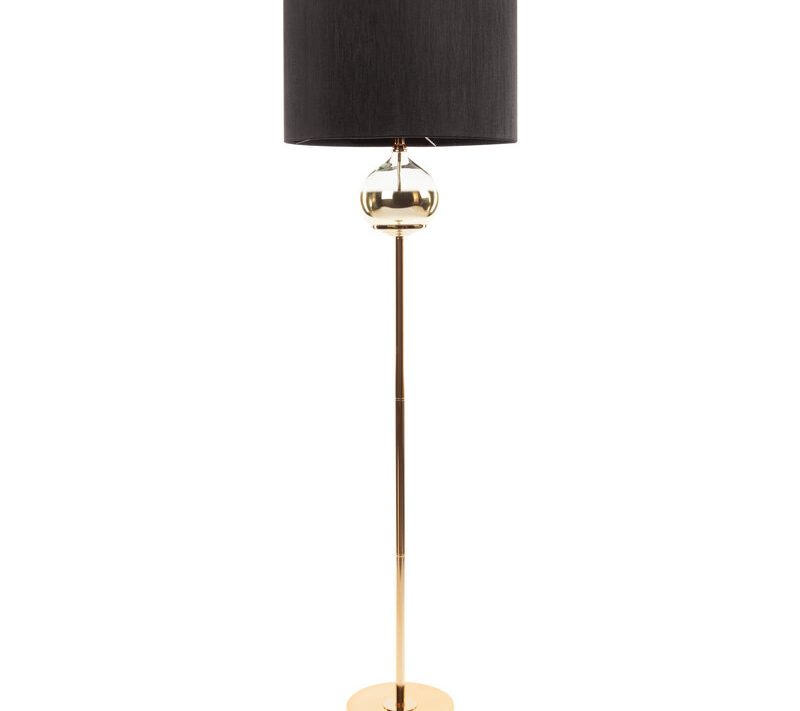 Lampa podłogowa Caroline czarna O 50 x 159 cm – tworzy nastrojowe światło