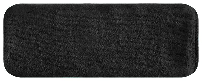 Ręcznik Amy czarny 70 x 140 cm – miękki i chłonny