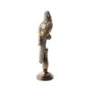 FIGURKA DEKORACYJNA KALI 10 X 10 X 35 CM SREBRNY