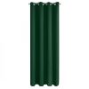 Zasłona gotowa D91 Parisa zielona 135 x 250 cm – zaciemnia pomieszczenie