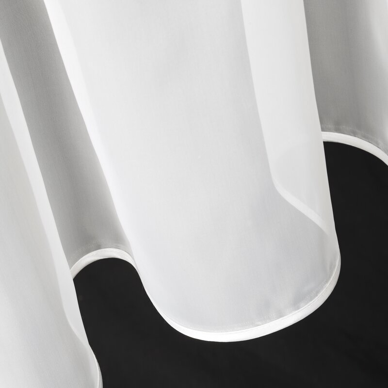 Firana gotowa AGA-4 biała 600 x 245 cm – rozjaśnia wnętrze