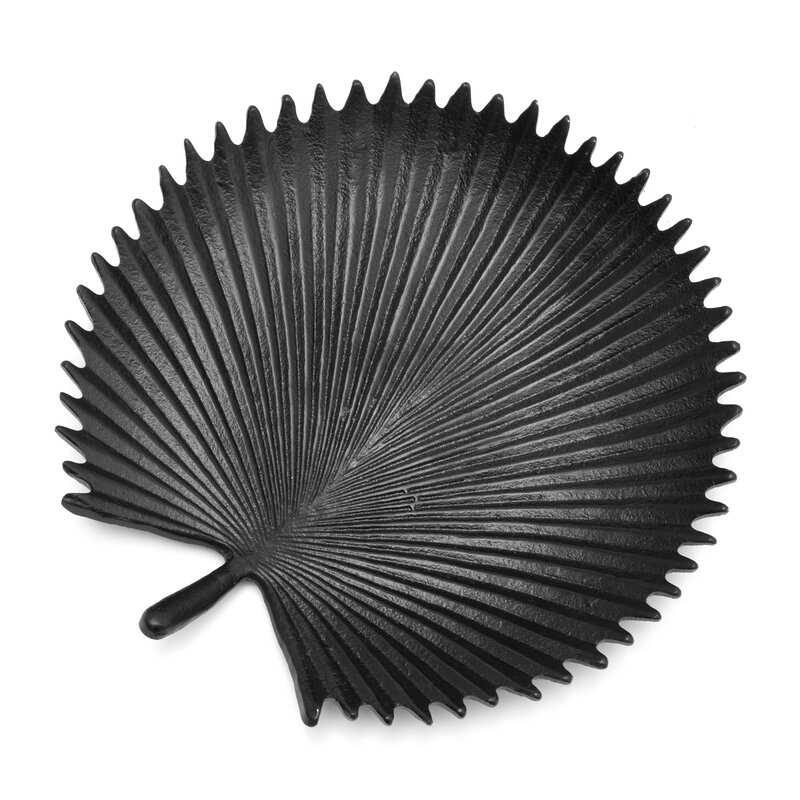 PATERA DEKORACYJNA KAREN (08) 28 X 28 X 4 CM CZARNY