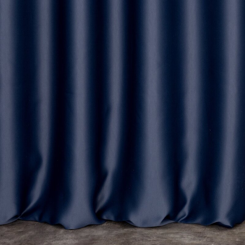 Zasłona gotowa Harmony granatowa 140 x 250 cm – zaciemniająca i trwała