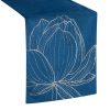 OBRUS BLINK 12 35 X 220 CM GRANATOWY