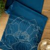 OBRUS BLINK 13 35 X 180 CM GRANATOWY