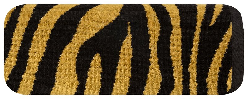 RĘCZNIK ZEBRA 50 X 90 CM CZARNY