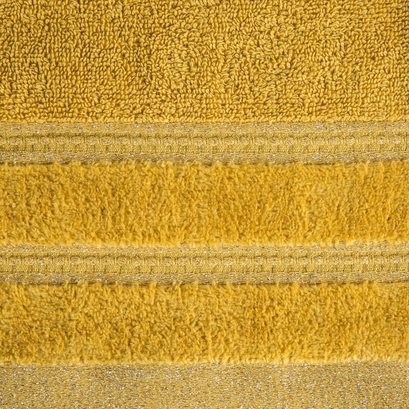 Ręcznik Glory1 musztardowy 50 x 90 cm – miękki i chłonny