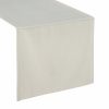 Obrus gładki biały 40 x 140 cm – idealny na stół