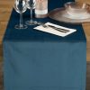Obrus gładki granatowy 40 x 140 cm – stylowy dodatek na stół