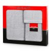 Komplet ręczników Pierre Cardin Evi srebrny 40 X 34 X 9 CM – miękki i chłonny