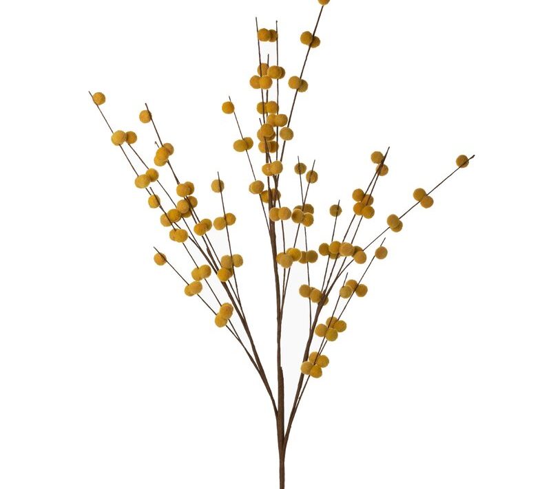 Kwiat Flore żółty 89 cm – ożywia wnętrze