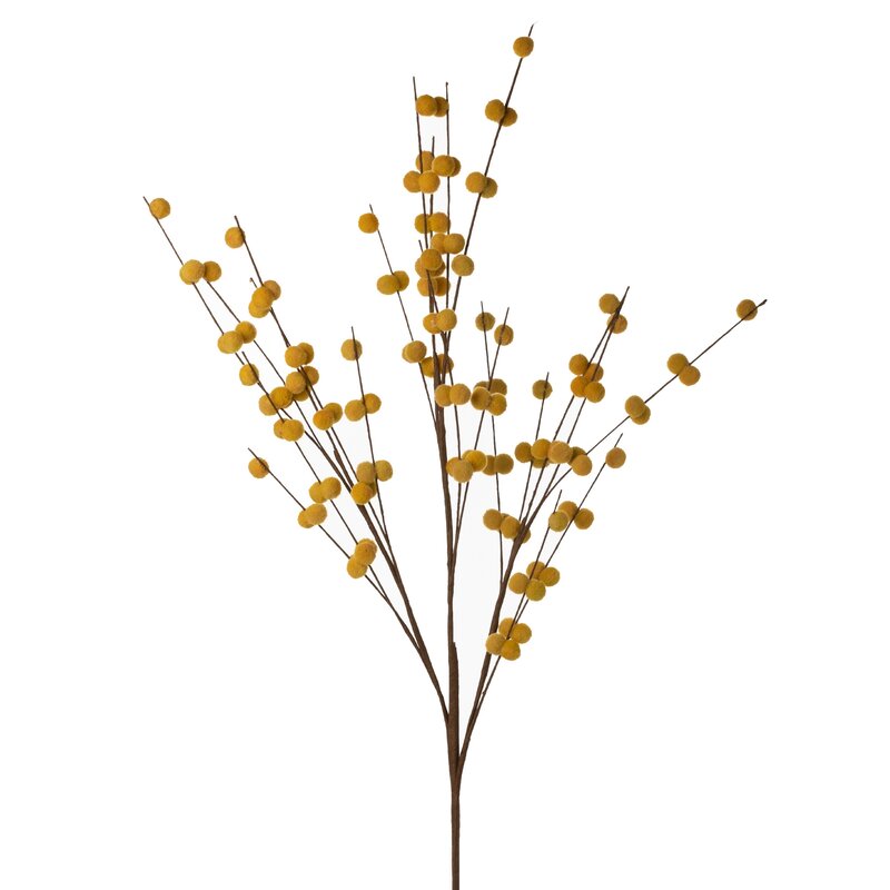 Kwiat Flore żółty 89 cm – ożywia wnętrze
