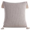 Poszewka dekoracyjna boho pudrowy róż 45 x 45 cm – wprowadzi ciepło