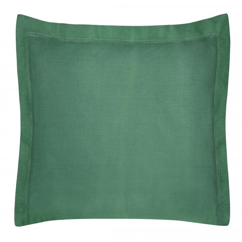 Poszewka butelkowa zieleń 40 x 40 cm – stylowy dodatek na kanapę