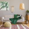 Koc flano Cindy2 popielaty 170 x 210 cm – otuli miękkością