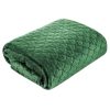 Narzuta Velvet Ariel ciemnozielona 230 x 260 cm – doda szyku sypialni