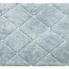 Dywanik łazienkowy Chic srebrny 60 x 90 cm – miękki i komfortowy