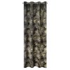 Zasłona gotowa welwet Stella czarna 140 x 250 cm – zaciemnia pomieszczenie
