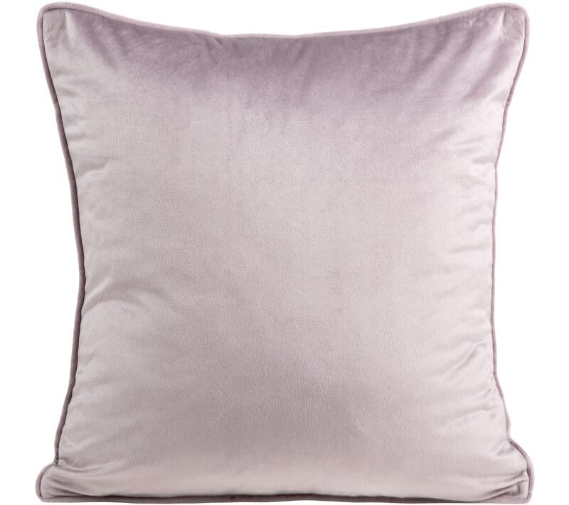 Poszewka velvet pudrowy róż 40 x 40 cm – doda przytulności