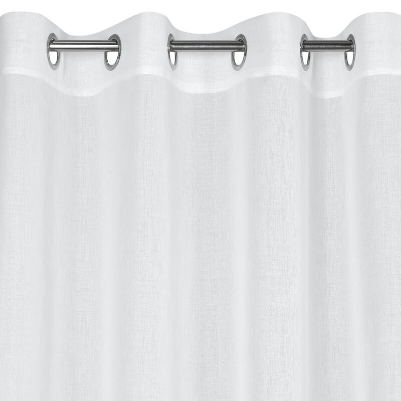 Firana gotowa Margo biała 140 x 250 cm – rozjaśnia wnętrze