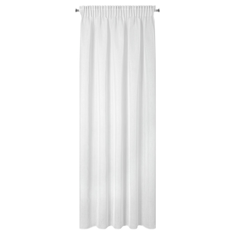 Firana gotowa Margo biała 140 x 270 cm – rozprasza światło