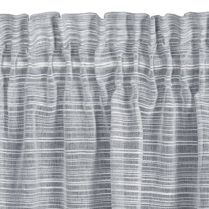 Firana gotowa Aria szara 140 x 300 cm – subtelnie rozprasza światło