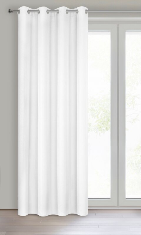 Zasłona gotowa Rita biała 140 x 250 cm – wprowadza świeżość