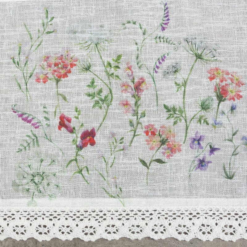 Firana gotowa Sylwia biała 150 x 30 cm – rozświetla wnętrze
