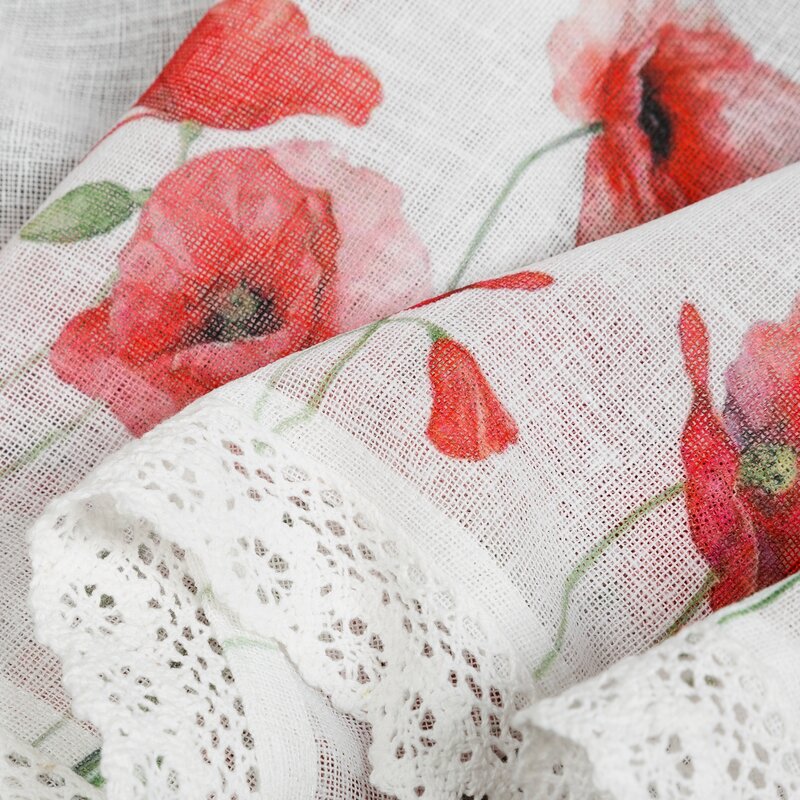 Firana gotowa Mari biała 150 x 30 cm – zapewni prywatność