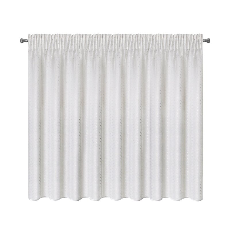 Firana gotowa Sibel biała 300 x 150 cm – rozprasza światło