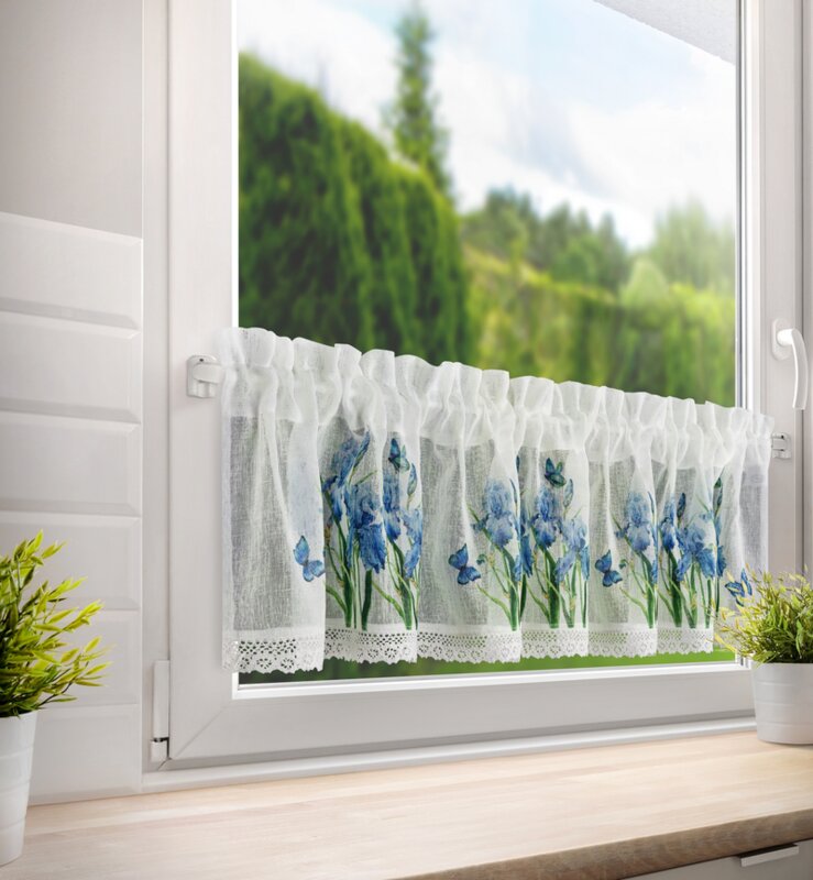Zazdrostka biała 150 x 30 cm – rozjaśnia okno